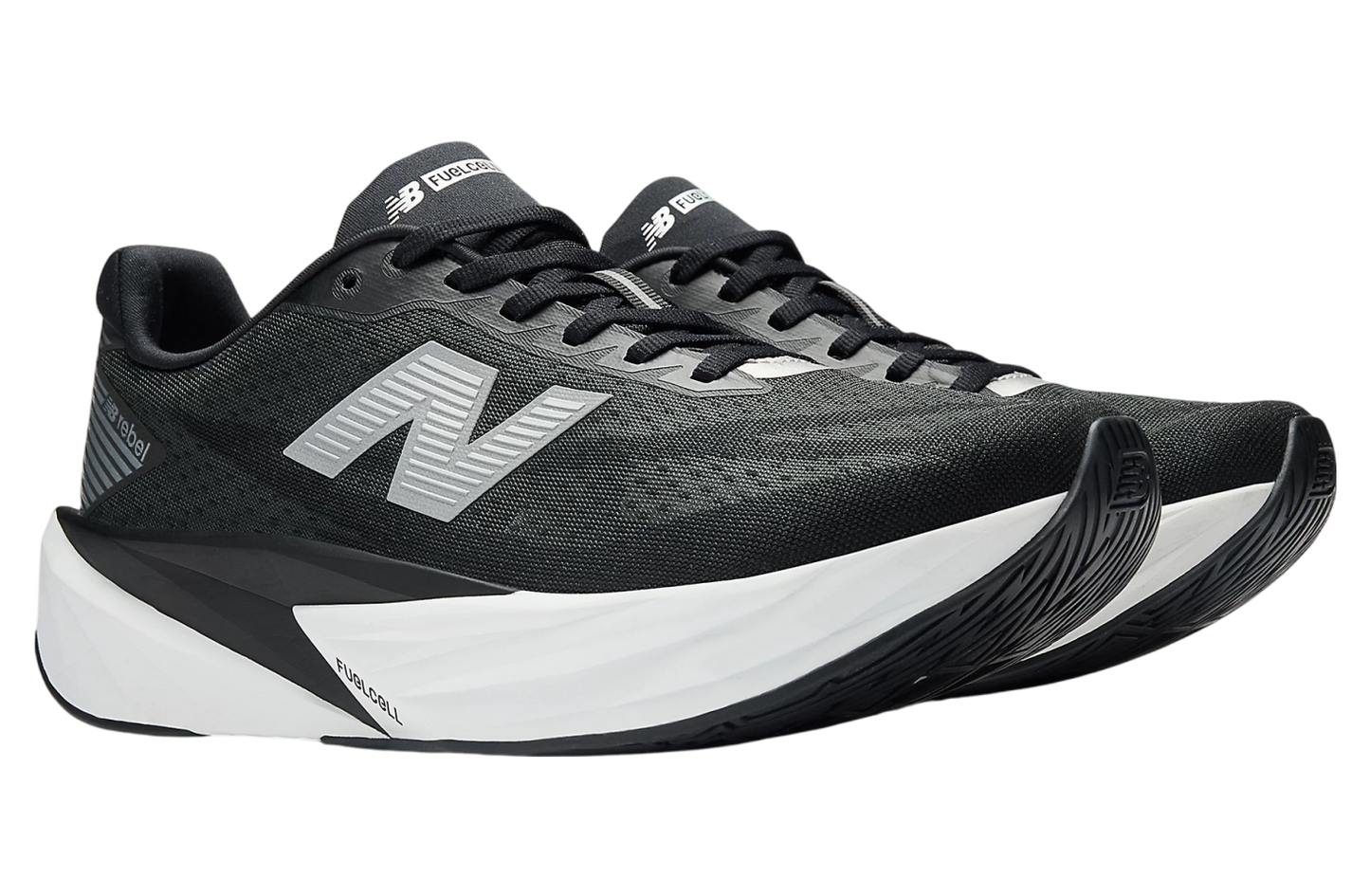 New Balance Fuelcell Rebel v5 Black White Silver (Women's)