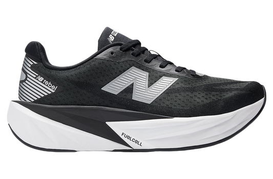 New Balance Fuelcell Rebel v5 Black White Silver (Women's)