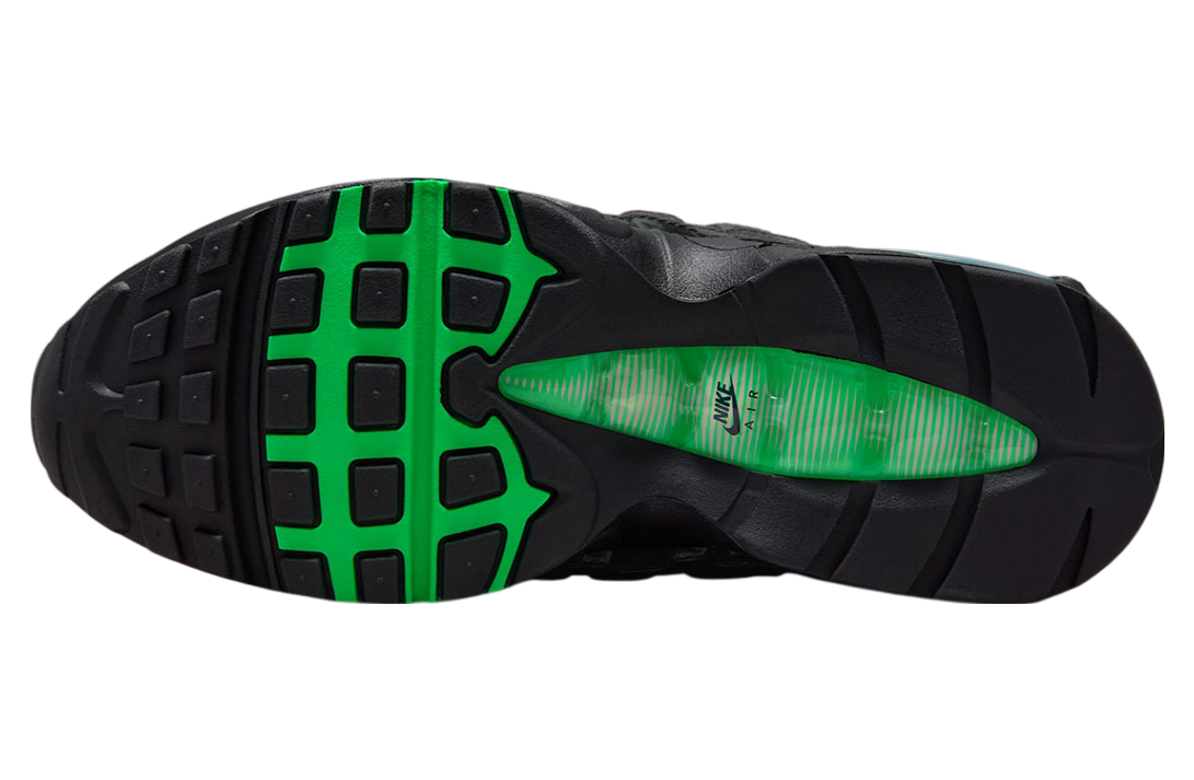 Nike Air Max 95 Men Black Green Shock