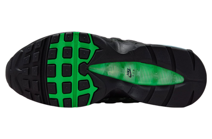 Nike Air Max 95 Men Black Green Shock