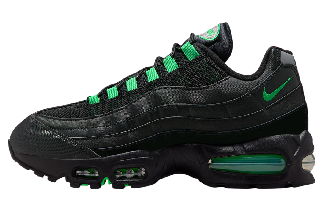 Nike Air Max 95 Men Black Green Shock