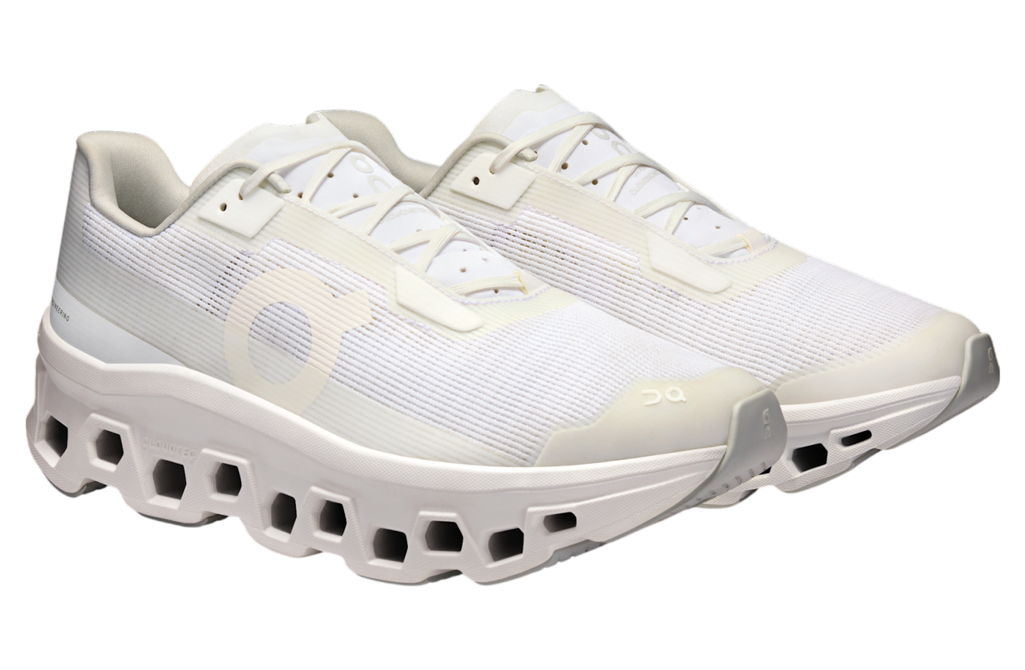 On Cloudmonster Void Men All White