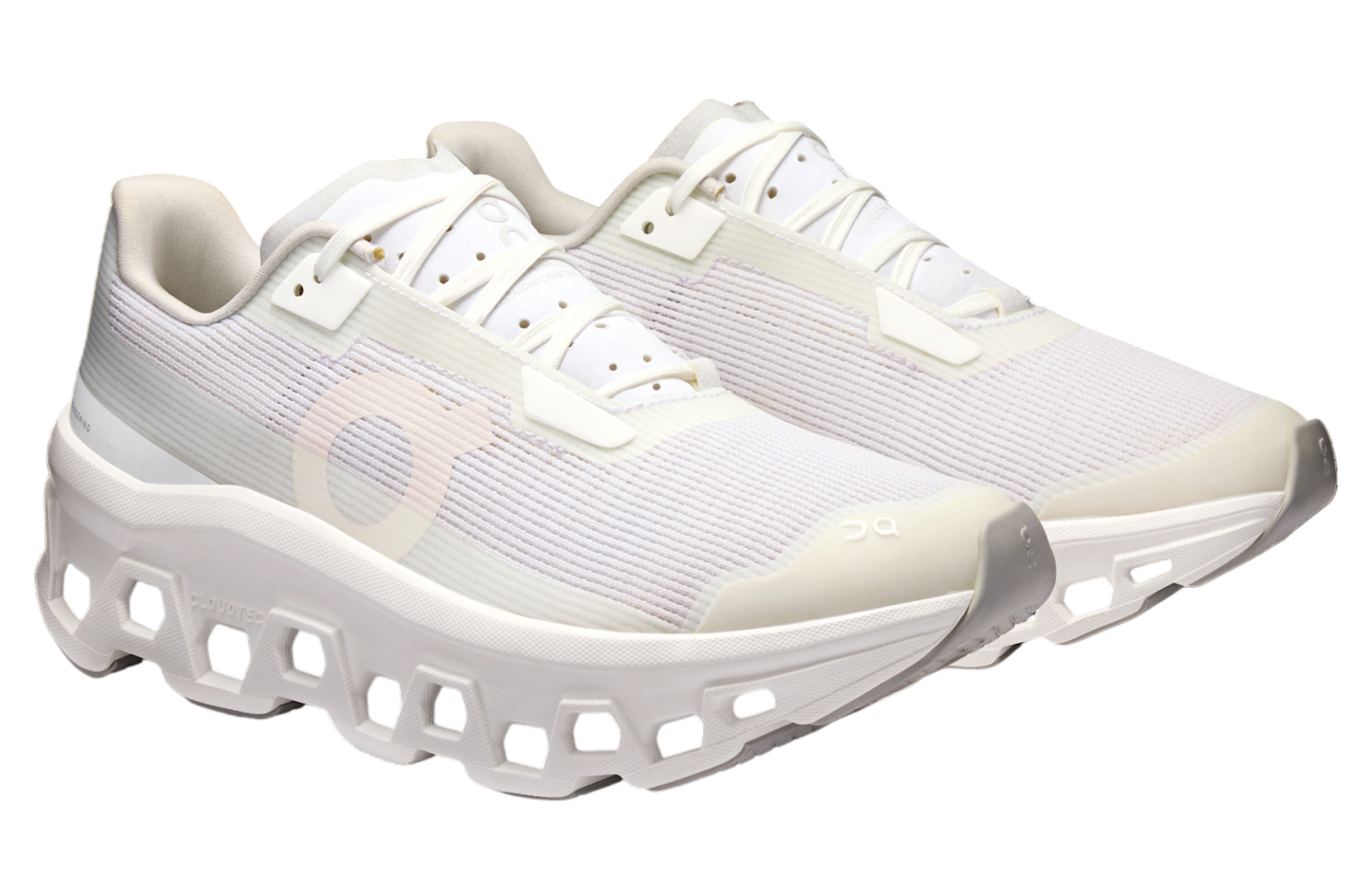 On Cloudmonster Void Women All White