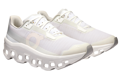 On Cloudmonster Void Women All White