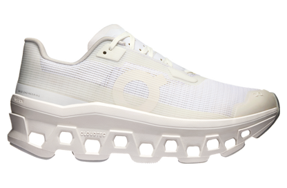 On Cloudmonster Void Women All White