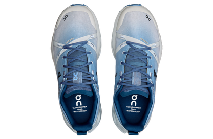 On Cloudsurfer Trail Waterproof Men Chambray Glacier