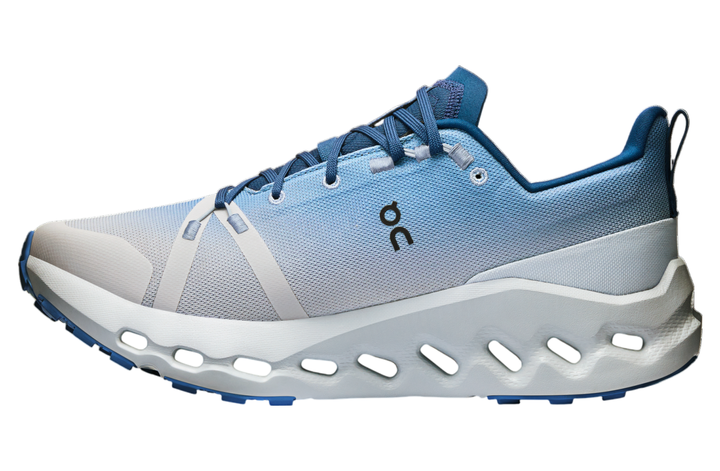 On Cloudsurfer Trail Waterproof Men Chambray Glacier