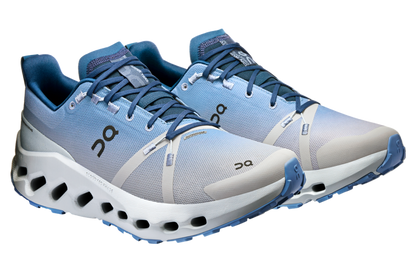 On Cloudsurfer Trail Waterproof Men Chambray Glacier