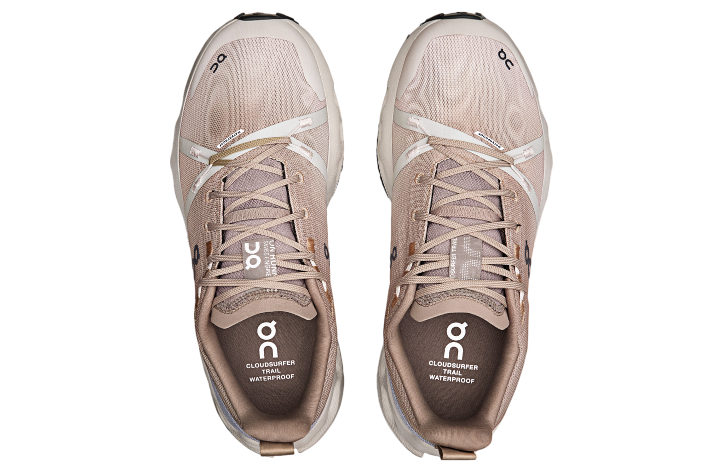 On Cloudsurfer Trail Waterproof Men Desert Wolf