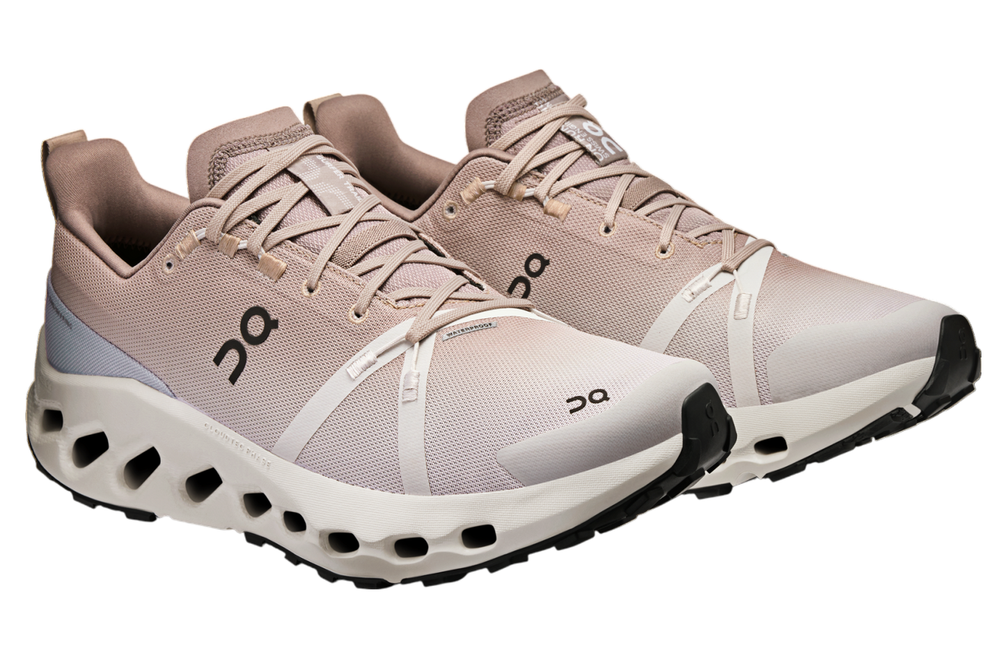 On Cloudsurfer Trail Waterproof Men Desert Wolf