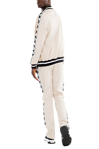 Men's 2PC Diamond Tape Track Sets