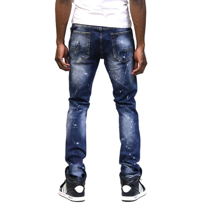 GEROME New Washed Skinny Denim Pants