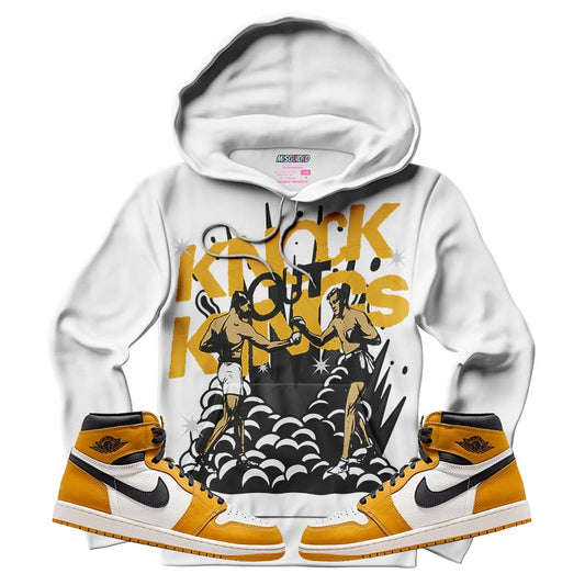 Knock Out Kings (Air Jordan 1 Retro High OG 'Yellow Ochre) Hoodie