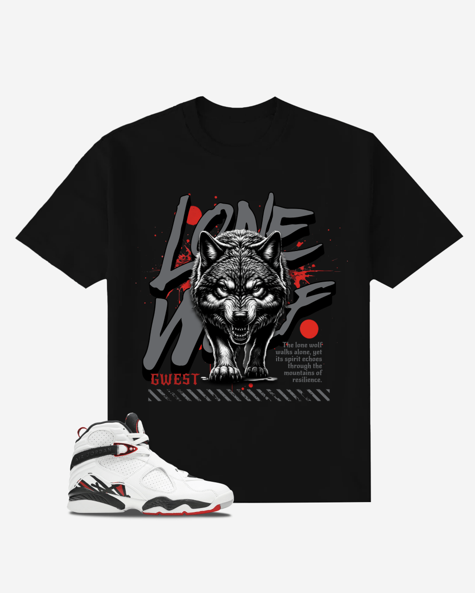 G-West Lone Wolf Oversized T-Shirt Mens