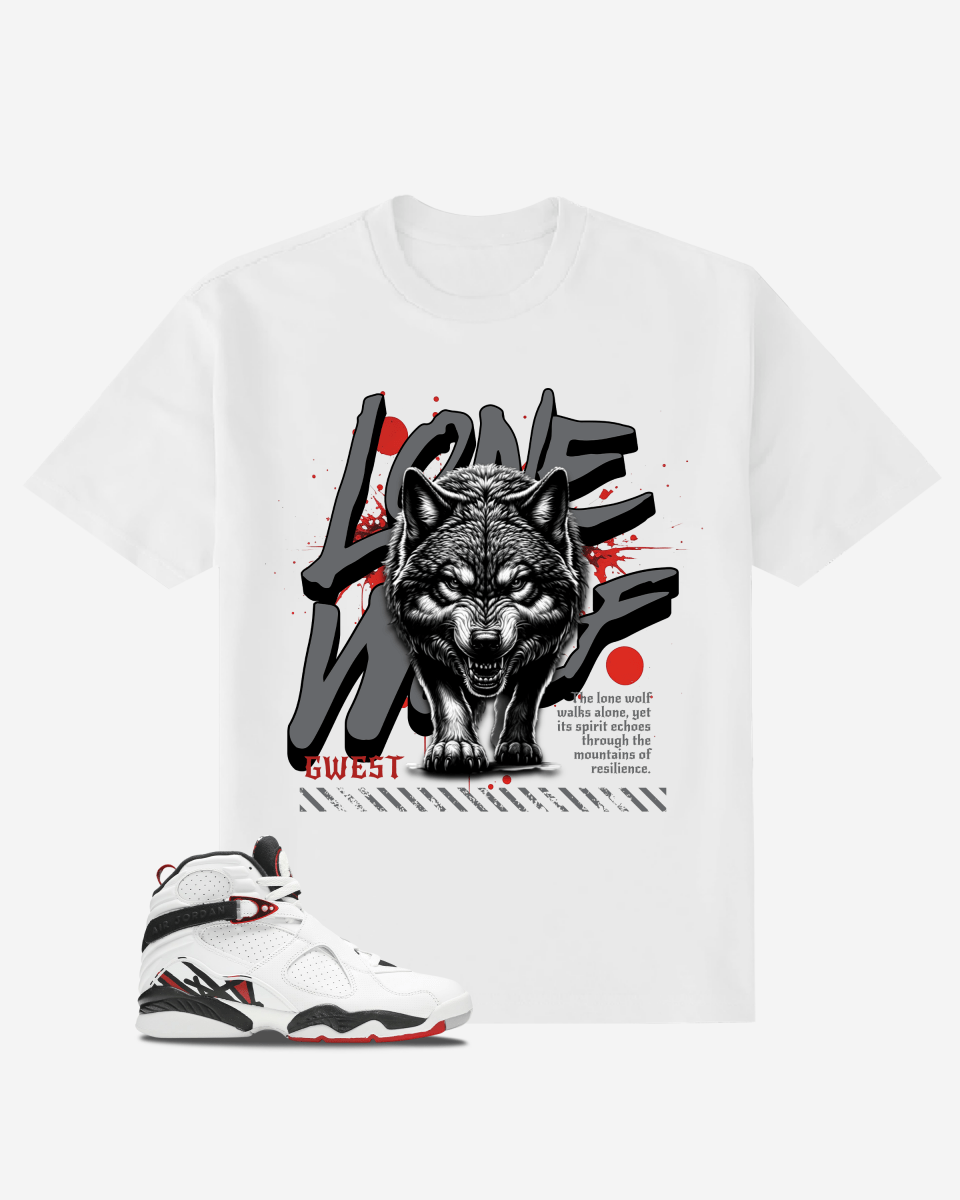 G-West Lone Wolf Oversized T-Shirt Mens