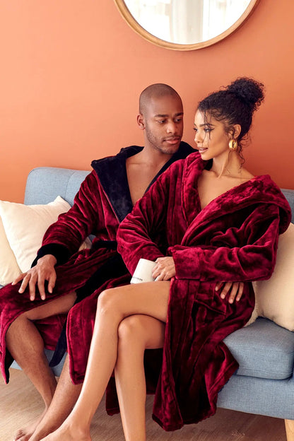 Bata con capucha para hombre: suavidad ultrasuave y comodidad para uso diario