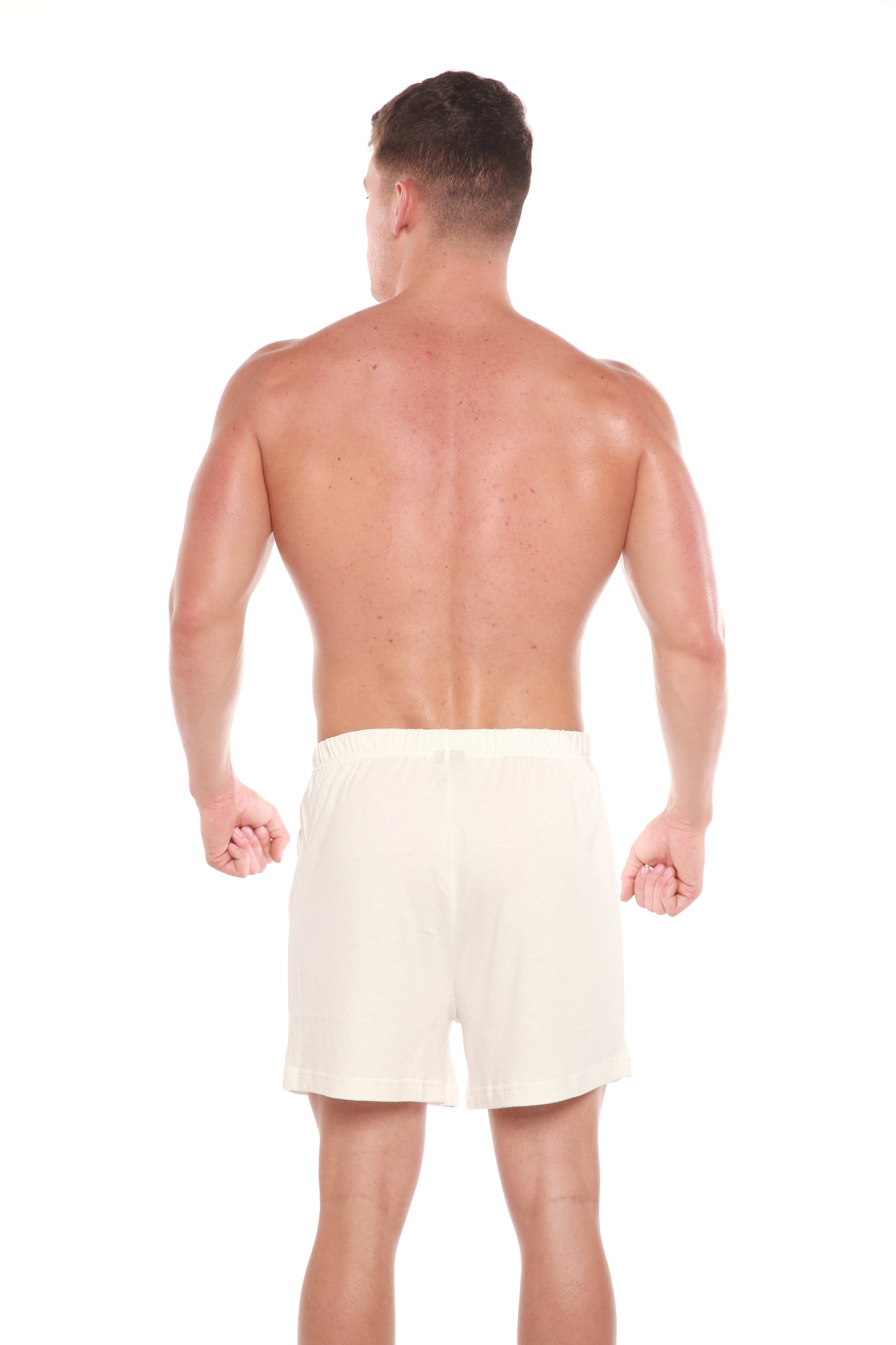 Ropa interior tipo bóxer de viscosa/algodón de bambú para hombre