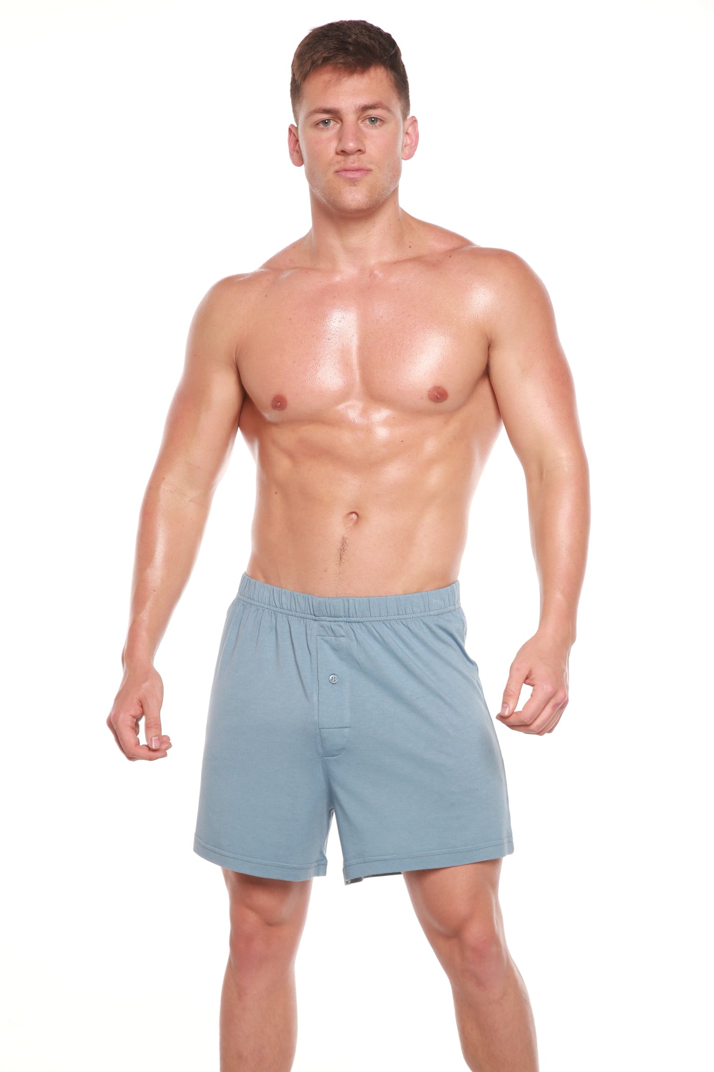 Ropa interior tipo bóxer de viscosa/algodón de bambú para hombre