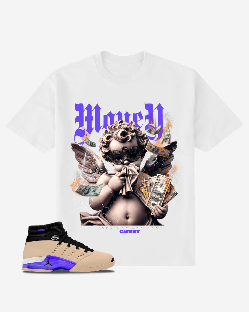 G-West Money Is Everything Oversized T-Shirt Mens