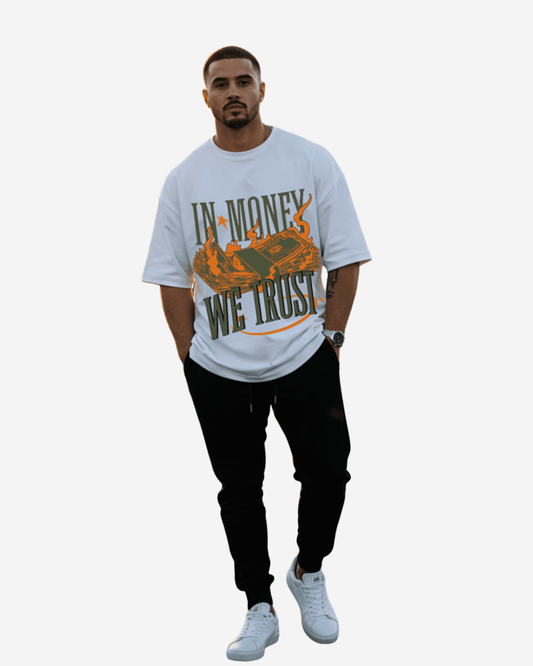 G-West Money Oversized T-Shirt Mens
