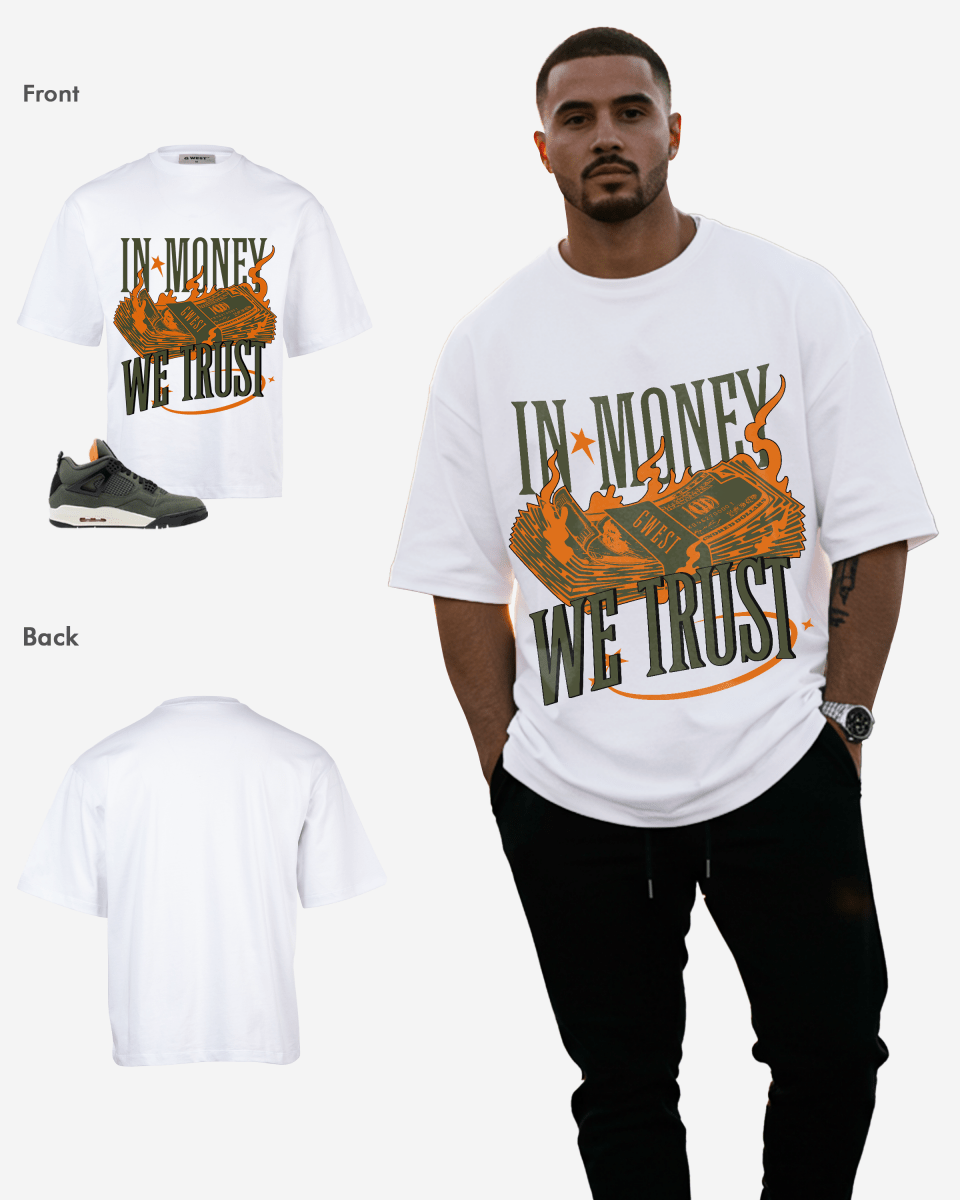 G-West Money Oversized T-Shirt Mens