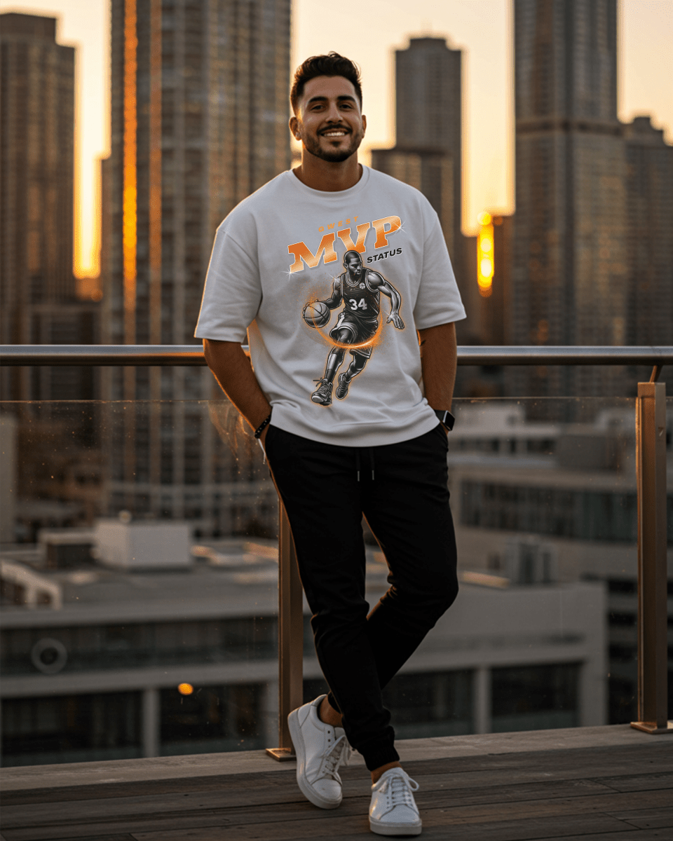 G West Mvp Oversized Men's T-Shirt