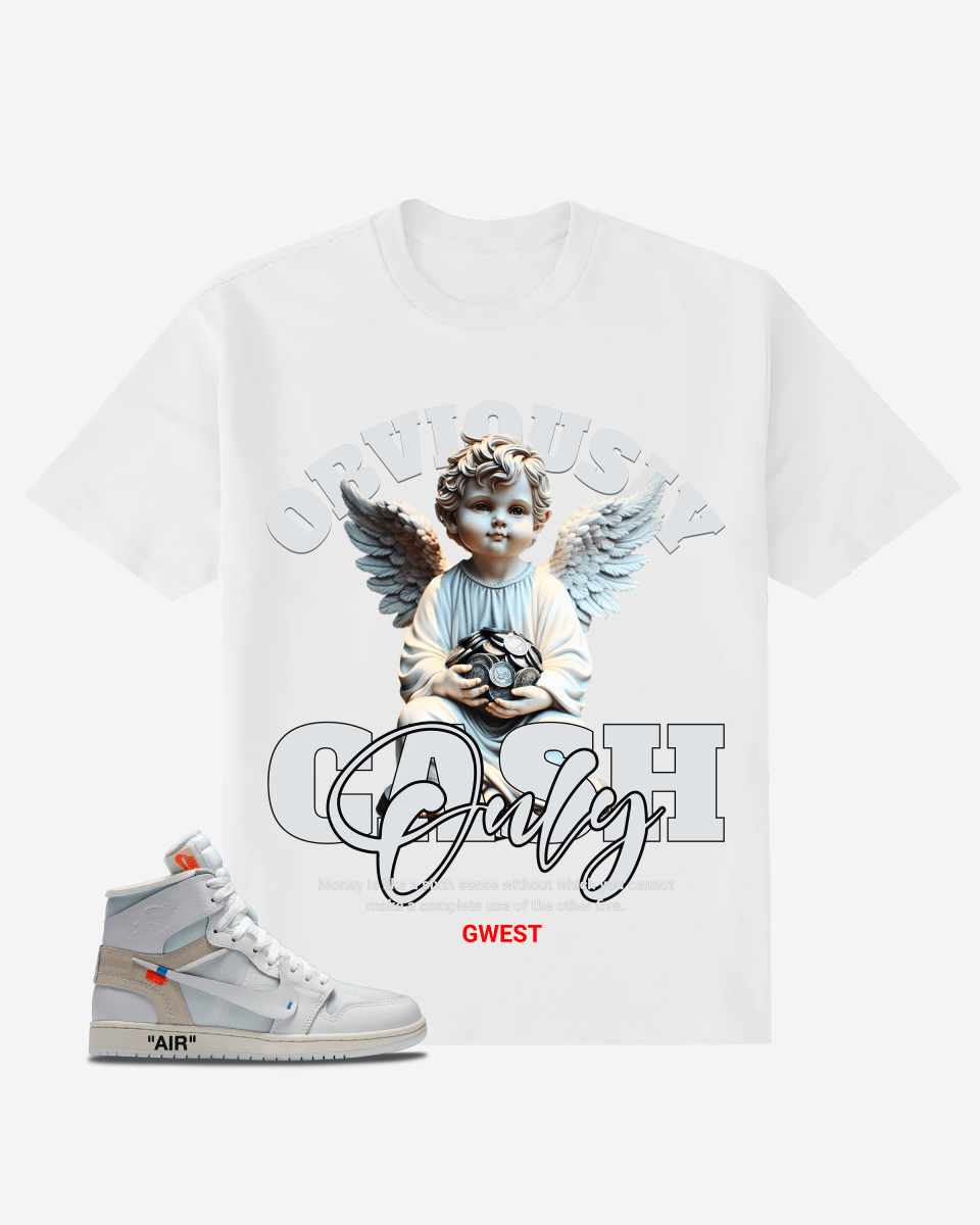 G-West Obviously Cash Only Oversized T-Shirt Mens