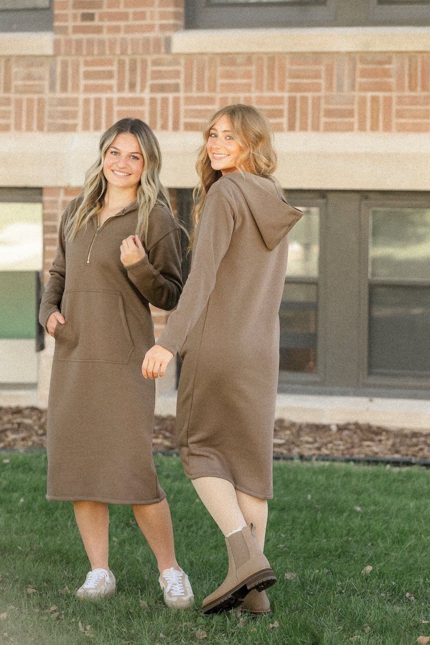 奧林匹亞拉衛衣連身裙