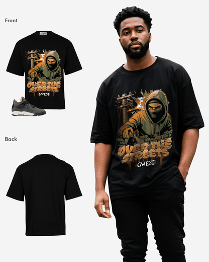 G-West Over The Streets Oversized T-Shirt Mens