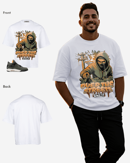 G-West Over The Streets Oversized T-Shirt Mens