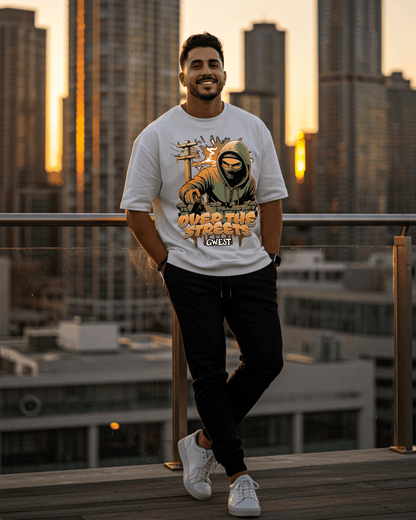G-West Over The Streets Oversized T-Shirt Mens