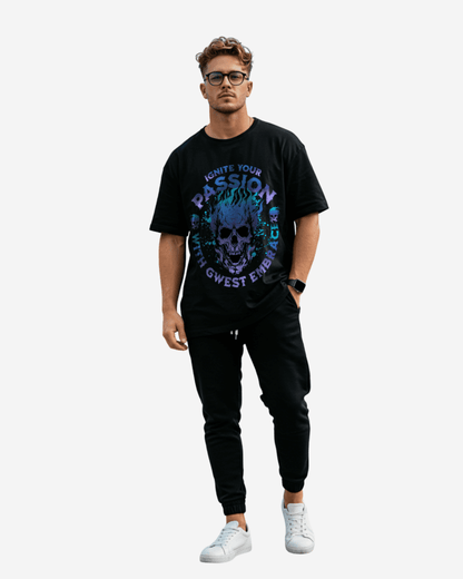 G-West Passion Oversized T-Shirt Mens