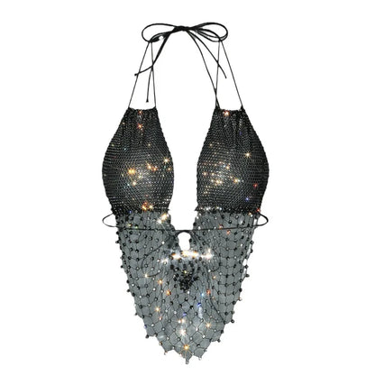 Mesh Halter Tank Top