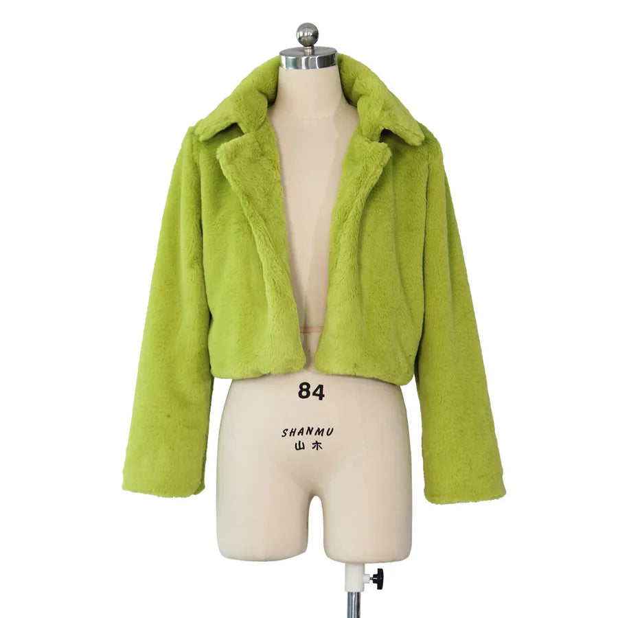 women's fashion solid color placket coat jacket