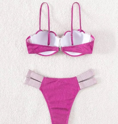 2PC Mermaid Shell Set