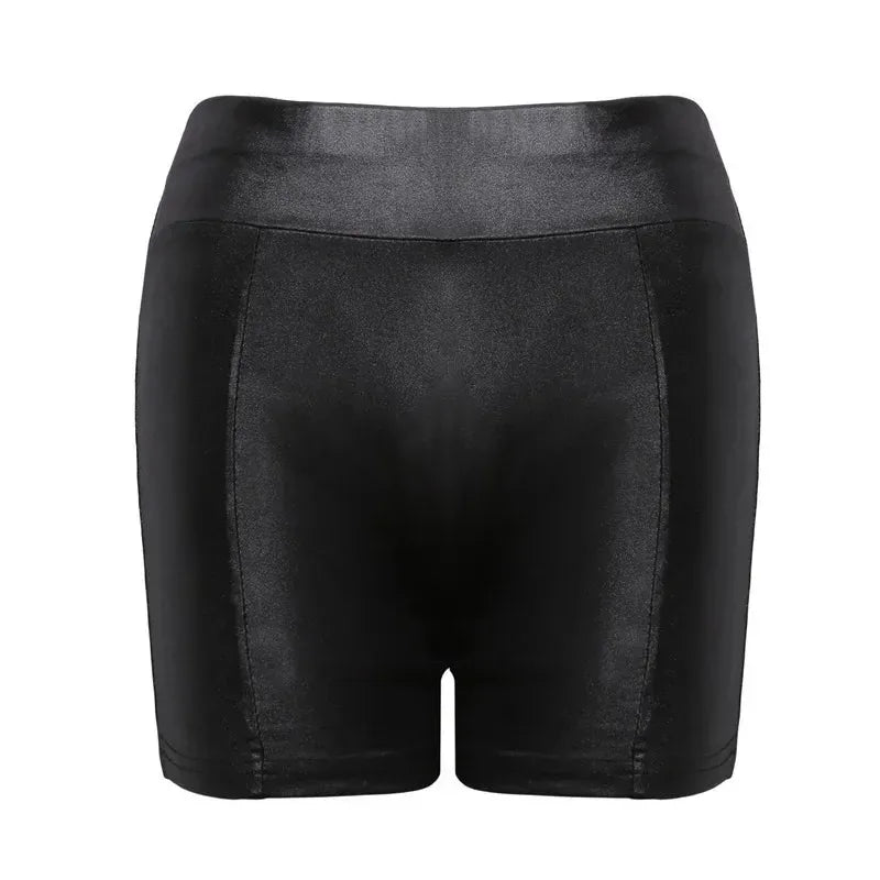 new sexy leather short leather pants women's leather shorts pu leather pants women's sexy hot pants nightclub sexy hot pants