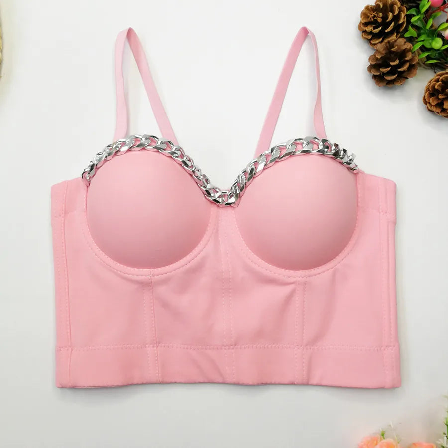 Bustier Chain Camisole Top