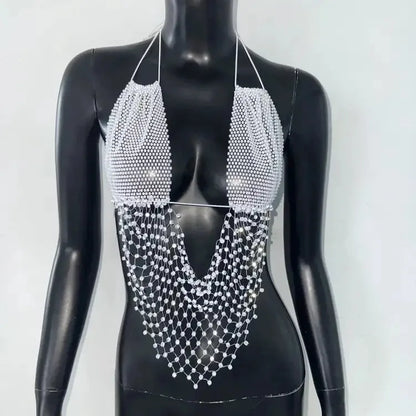 Mesh Halter Tank Top
