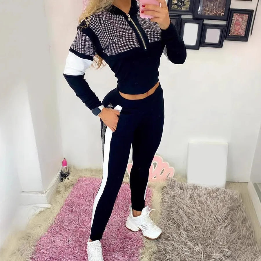 Daily Women's Vacation Multicolor Polyester Pants Sets Pants Sets