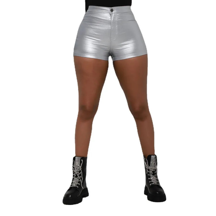 women's street sexy solid color shorts shorts