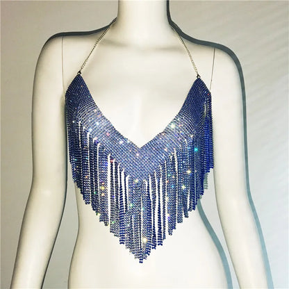 women's camisole tank tops tassel sexy solid color