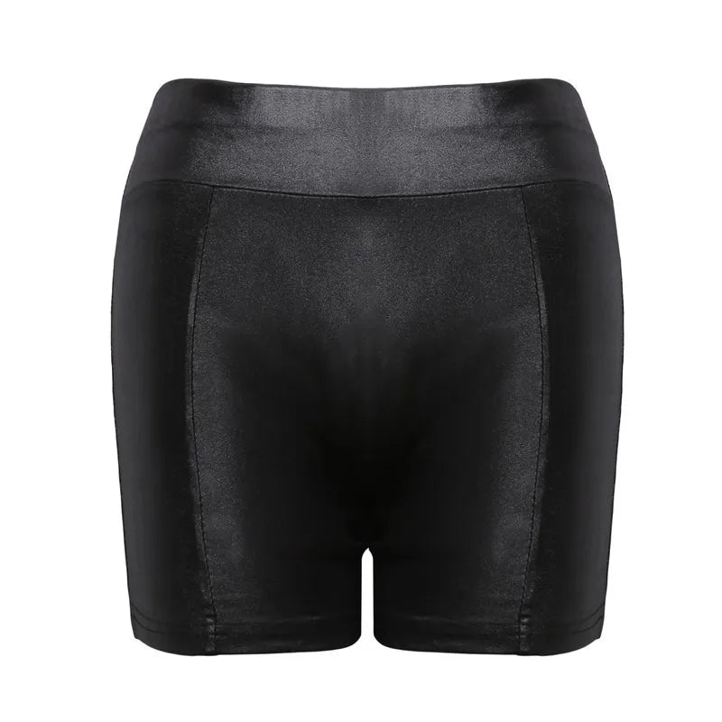 new sexy leather short leather pants women's leather shorts pu leather pants women's sexy hot pants nightclub sexy hot pants