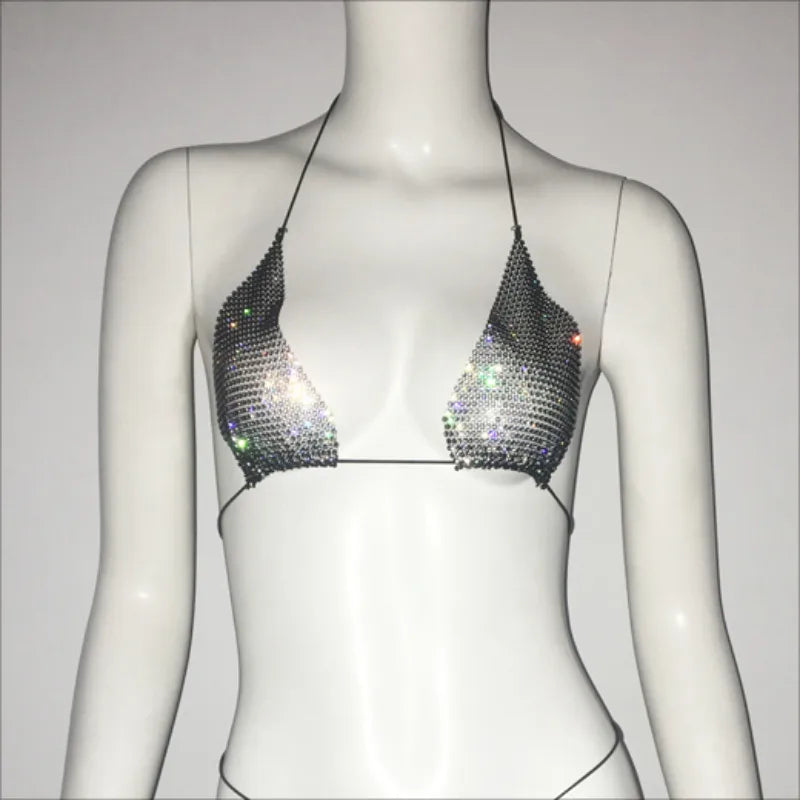 women's solid color 2 piece set bikinis