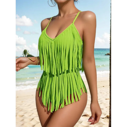Women's Sexy Solid Color 1 Piece One Piece Swimwear