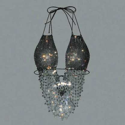 Mesh Halter Tank Top