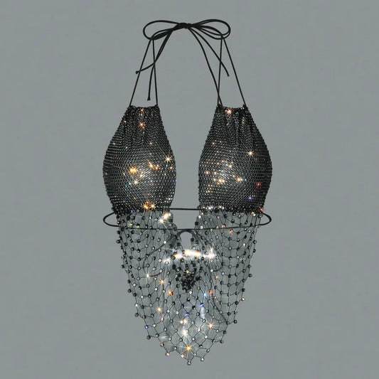 Mesh Halter Tank Top