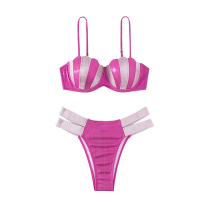 2PC Mermaid Shell Set