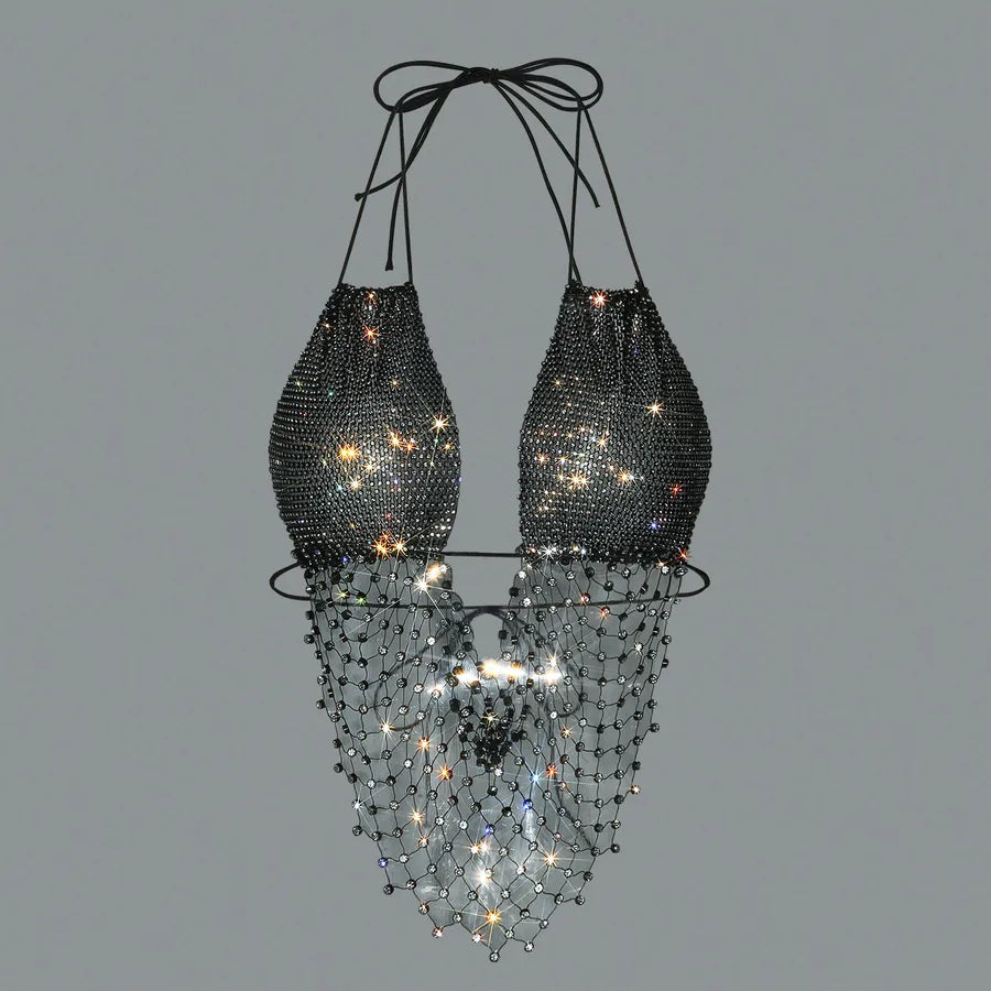 Mesh Halter Tank Top