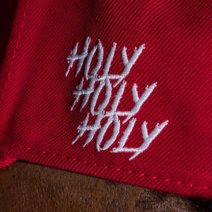 ‘7’ Premium SnapBack - Red/White