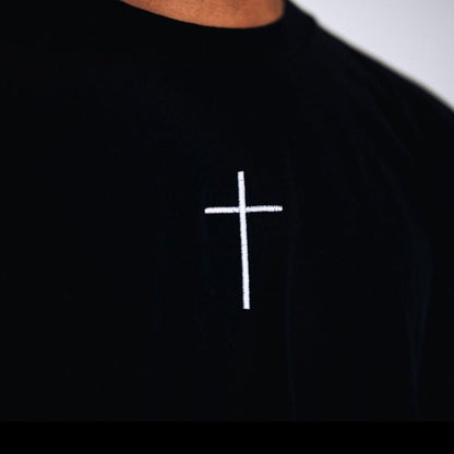 [PRE-ORDER - SHIPS JANUARY 23RD] Jesus Saved My Life PUFF PRINT - Black